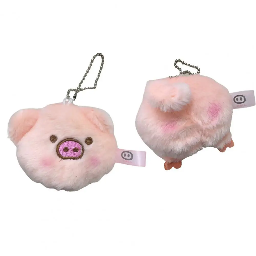 

Cartoon Pig Design Plush Stuffed Doll Bag Sweater Brooch Pin Pendant Decoration