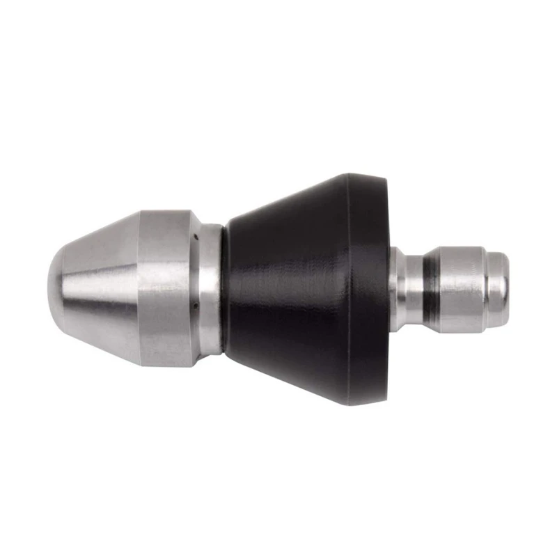 

1 Front 6 Rear Hole High Pressure Washing Sewer Drain Cleaning Pipe Dredging Cleaning Nozzle