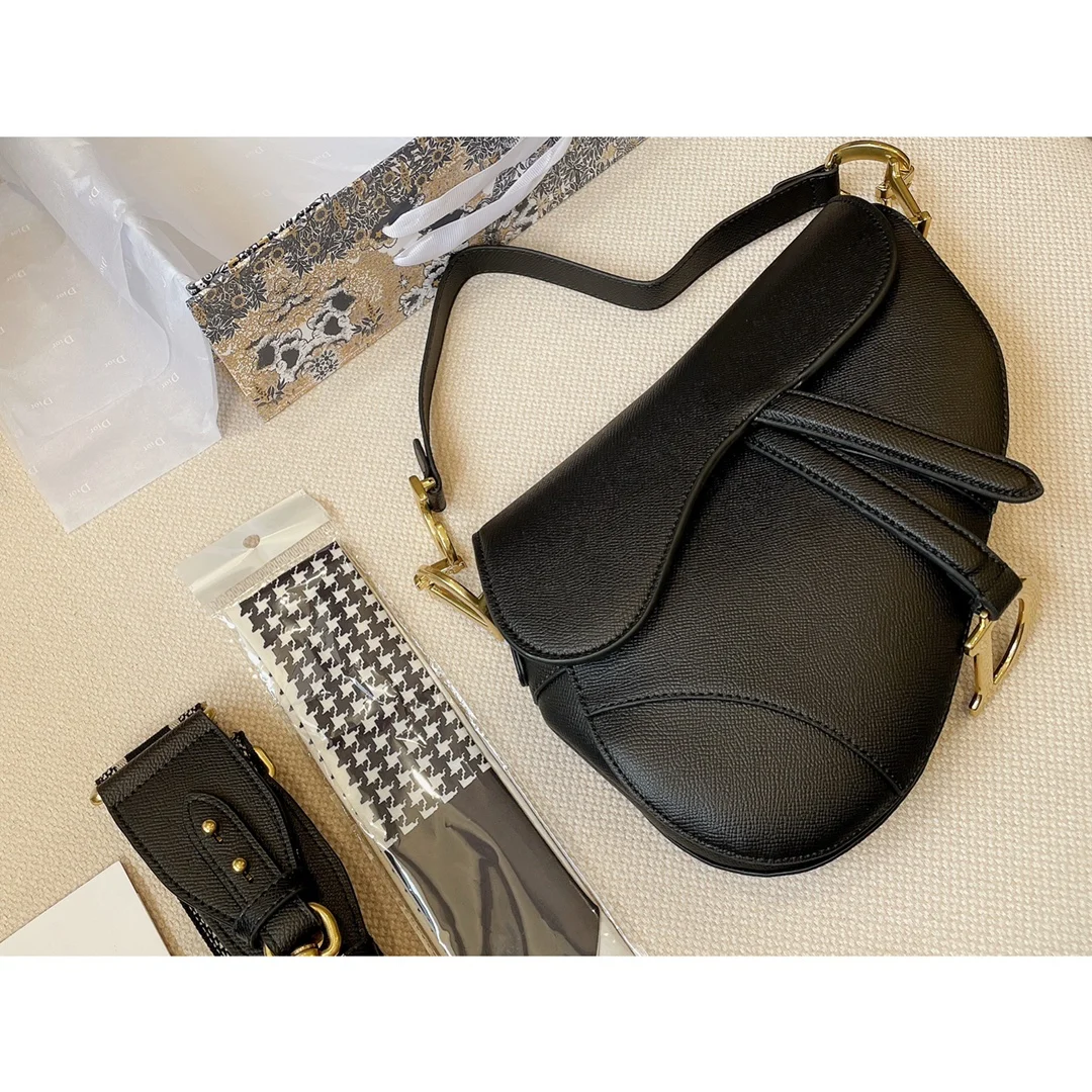 

Handbags Luxury Designer Women's Fashion 2021 Saddle Bag High Quality Shopping Bag
