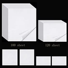 Бумага для алмазной живописи 220 листов, двусторонняя антипригарная Крышка для рисования, сменный инструмент для алмазной живописи 5d