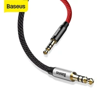 baseus 3 5mm male to male jack aux cable plug line audio aux cable for iphone xiaomi speaker wire line phone car radio mp3 cord