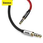 Кабель Baseus 3,5 мм штекер-штекер Aux штекер аудио кабель Aux для iPhone Xiaomi динамик провод линия телефона автомобильное радио MP3 шнур