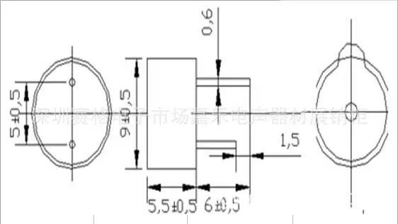 Зуммер от производителя 1614 DC 5V 12V 50 ohm 120 активный зуммер|Датчик угла наклона| |