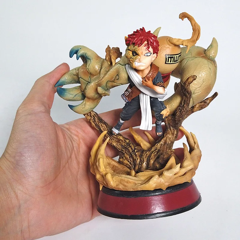 

Anime Model Gaara Q Version Figure PVC Battle Statue Collectible Toy