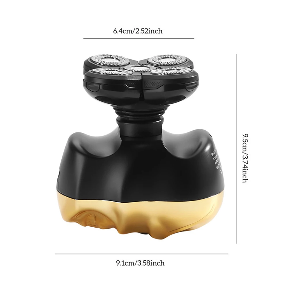 Триммер 6 в 1 Мужской водонепроницаемый с зарядкой от USB |