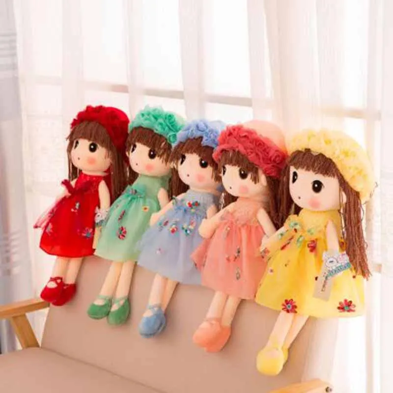 

Hot sale Stuffed Dolls Plush Phyl Plush Multiple Wedding Rag Doll Cute Sweat Model Girl's Kids New Year Birthday Gift