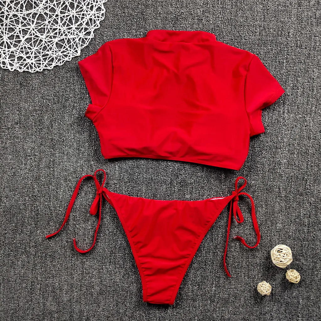 Бикини 2019 женское сексуальное бикини с эффектом пуш-ап и высокой талией