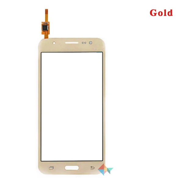 Высокое Качество 5," для samsung Galaxy J5 J500 SM-J500FN сенсорный экран дигитайзер Переднее стекло объектив сенсорная панель+ инструмент - Цвет: Gold No Tool