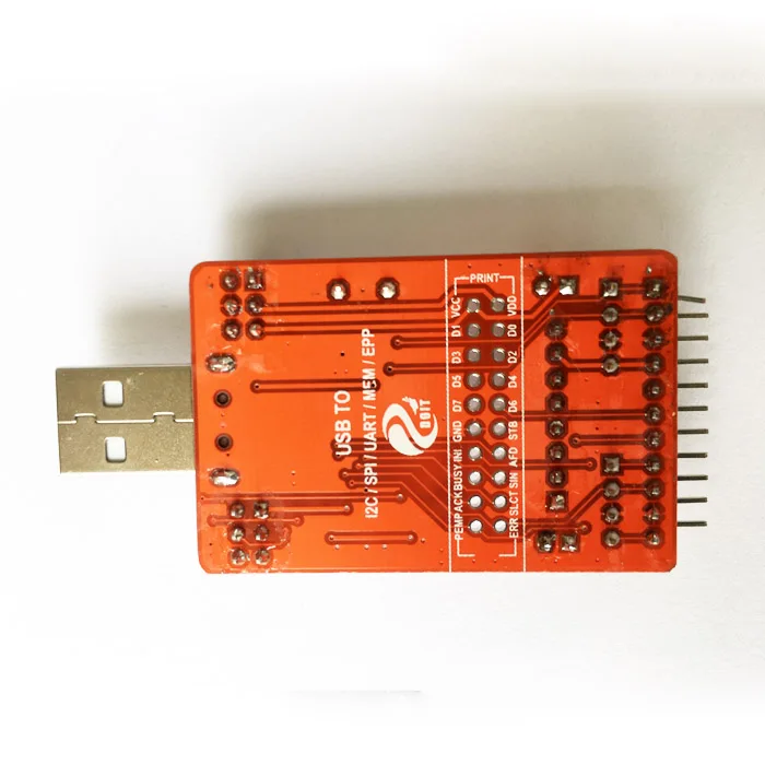 Адаптер CH341A с USB на I2C/IIC/SPI/UART/TTL/ISP параллельный конвертер портов EPP/MEM |
