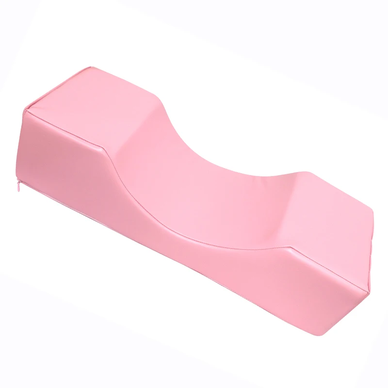 PU Pink Профессиональное наращивание ресниц l подушка, подушка подставка привитые ресницы салон использовать памяти Бархатная подушка для наращивания ресниц - Цвет: PU Pink
