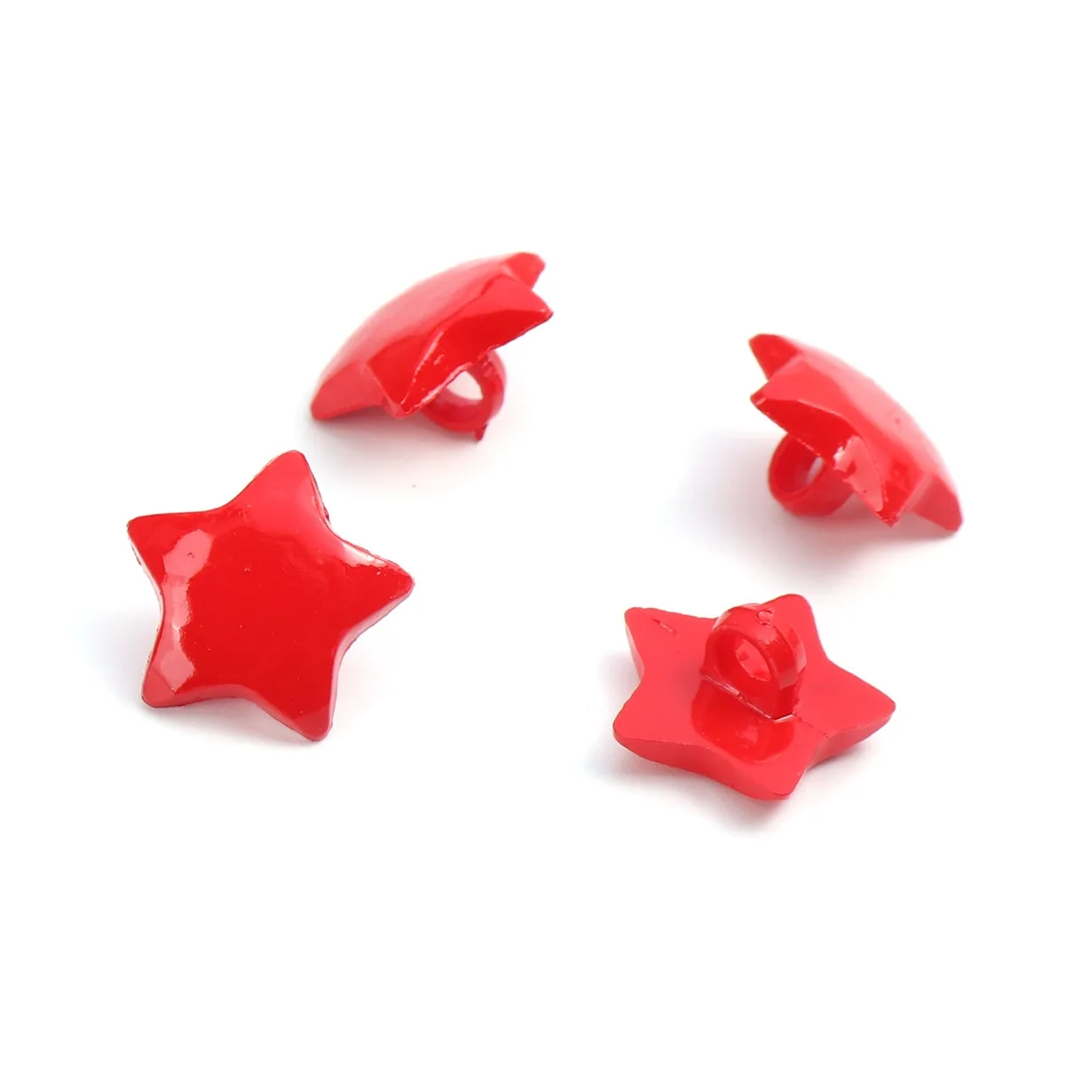 

50Pcs Cute Stars Shape Acrylic Buttons Children's Apparel DIY Sewing Craft Clothes Accessories Child Garment Cartoon Buttons