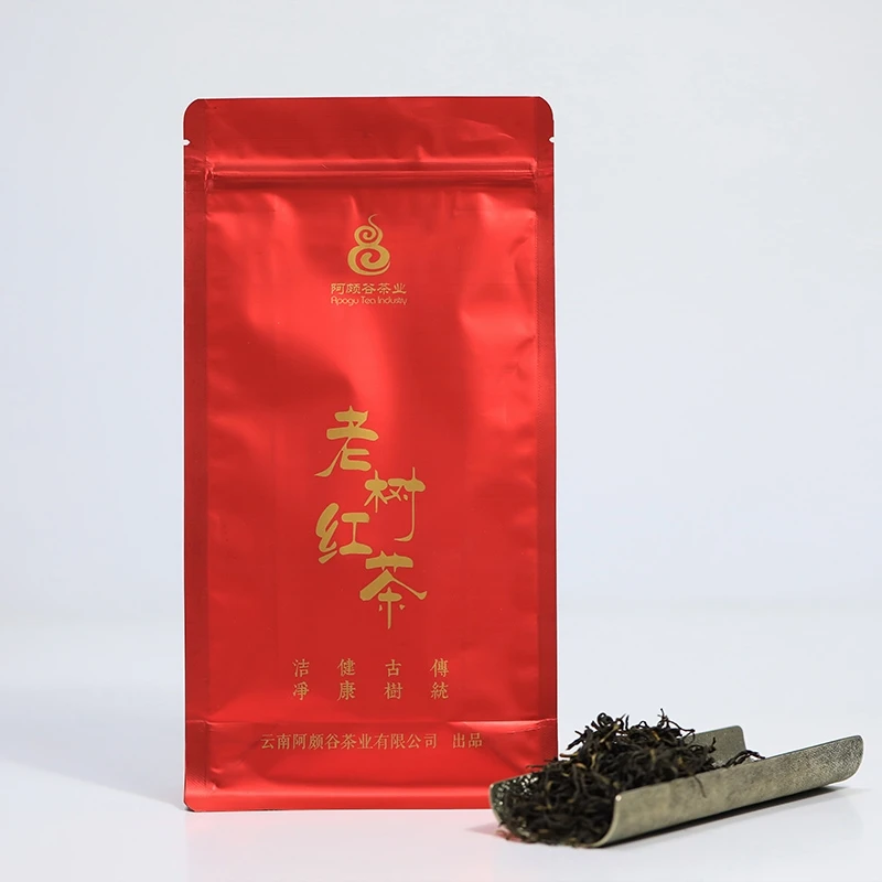 

Authentic Yunnan Black Tea Fengqing Dianhong New Tea Alpine Big Leaf Old Tree Tea Honey Fragrance Lasting Bag 250g