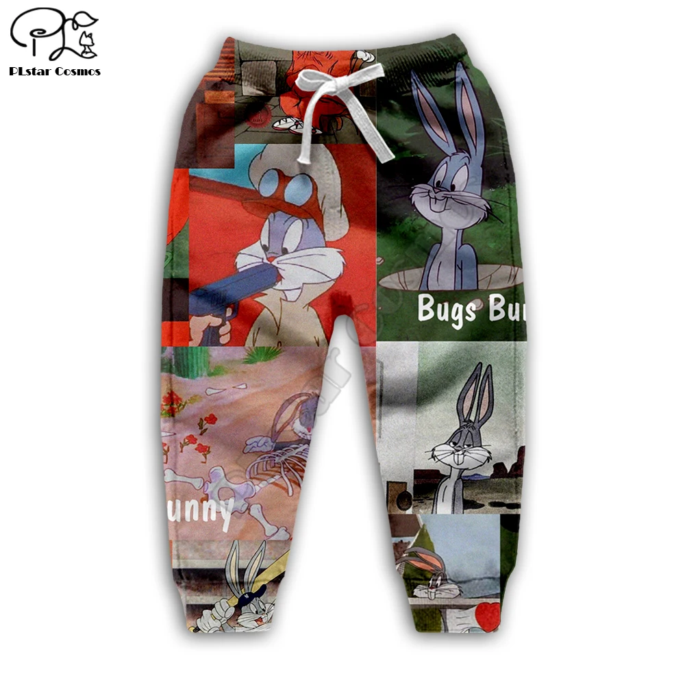 

Bugs Bunny 3d printed Hoodies Children zip Pullover boy/girl funny Sweatshirt Tracksuit Hooded/pants/family t shirt style-6
