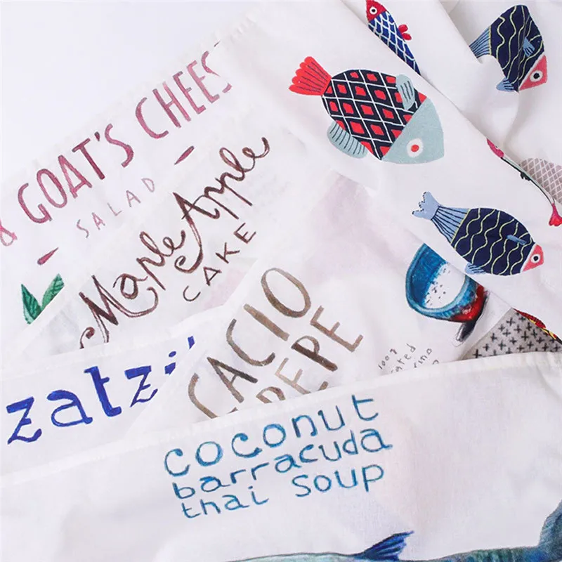 Cloth Placemat Print Table Mat Insulation Non Slip Placemats Food Bowl Desktop Kitchen Decor | Дом и сад