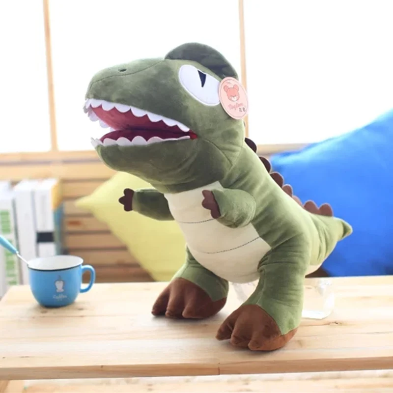 

Kawaii Dinosaur Stuffed Animal Soft Toy Children Gifts Birthday Boys Plush Doll Room Accessories Peluche Reversible Toys DF50MR