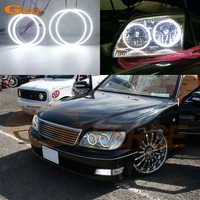 for lexus ls400 1998 1999 2000 ultra bright smd led angel eyes halo rings day light