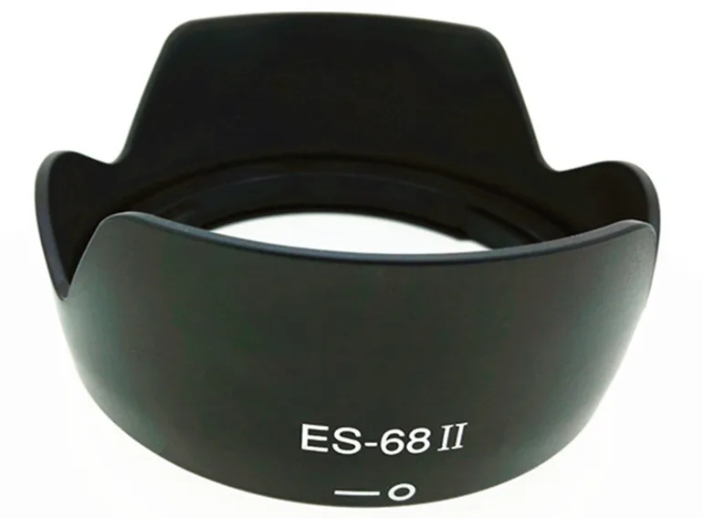 ES68II ES-68II Bayonet Mount flower petal camera Lens Hood for Canon EOS EF 50mm f/1.8 STM 49mm Filter Thread