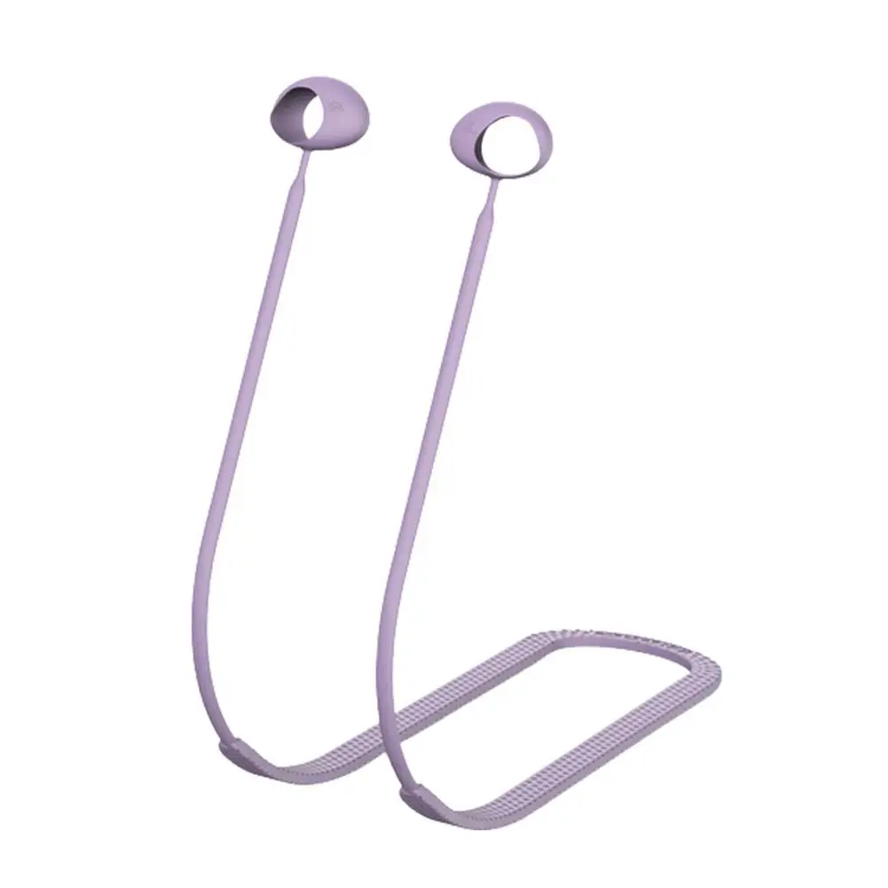 

Anti-Lost Earphone Rope Silicone Earphone Lanyard Headphone Holder Cable For Galaxy Buds 2 Wireless Wireless Earbuds Neck Cord