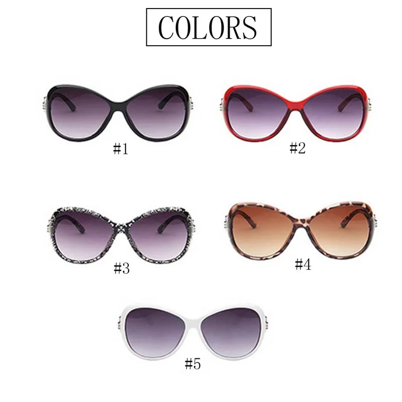 Женские солнцезащитные очки роскошное украшение классические женские круглые