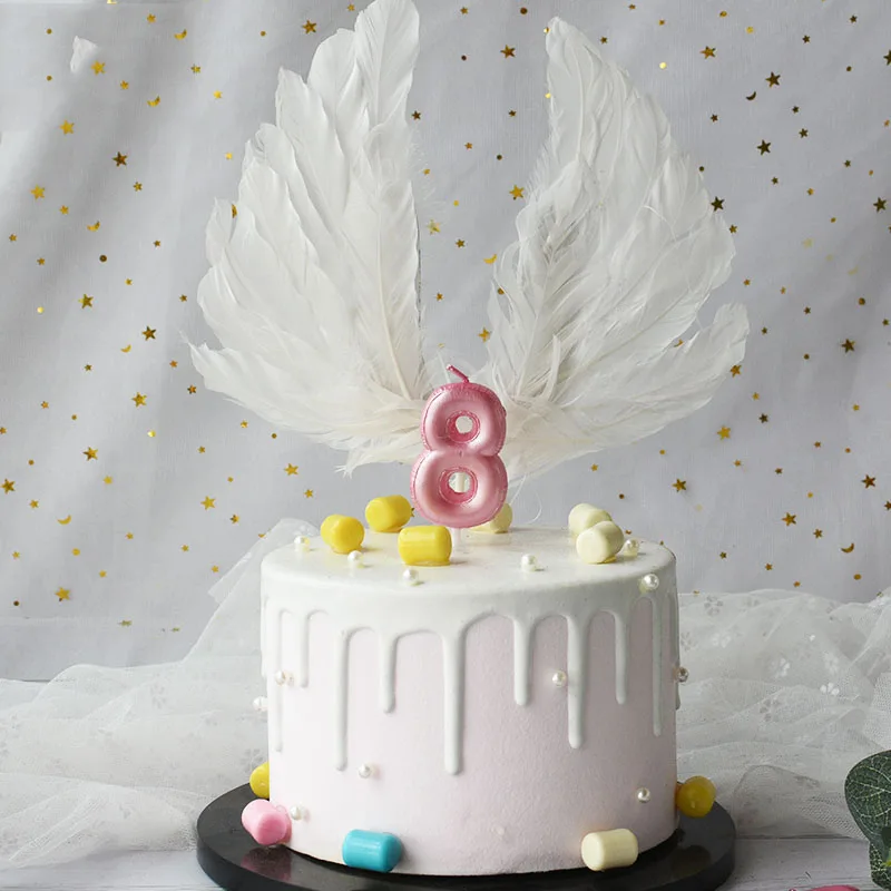 1 шт. новинка платье для дня рождения девочки шар свеча розового и голубого цвета