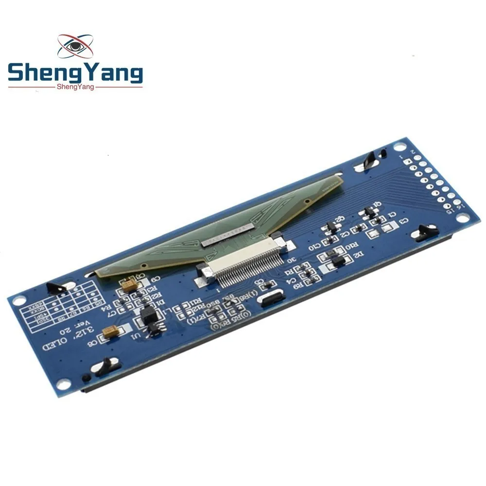 ShengYang настоящий oled-дисплей 3,1" 256*64 25664 точек Графический ЖК-модуль дисплей экран LCM SSD1322 контроллер Поддержка SPI