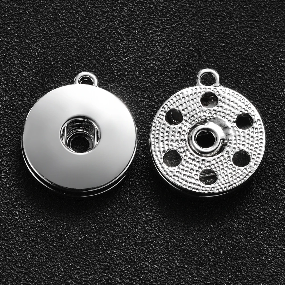 10 шт./лот 18 мм кнопки для шитья шармы рукоделия Сделай Сам изготовление браслетов