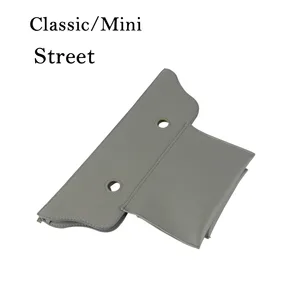 Накладная внутренняя подкладка, Классическая мини-сумка из искусственной кожи на молнии, верхняя уличная вставка для Obag Standard Mini O Bag, женский аксессуар для сумки