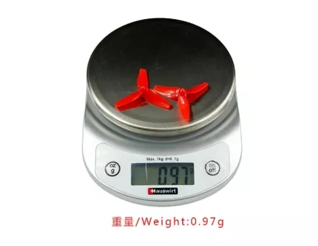 Пропеллер 48 мм 3 Лопасти 1 мм для Tiny8X FPV гоночного дрона, 10 пар