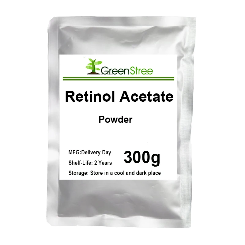 Лидер продаж порошок из ацетата ретинола отбеливание кожи удаление морщин