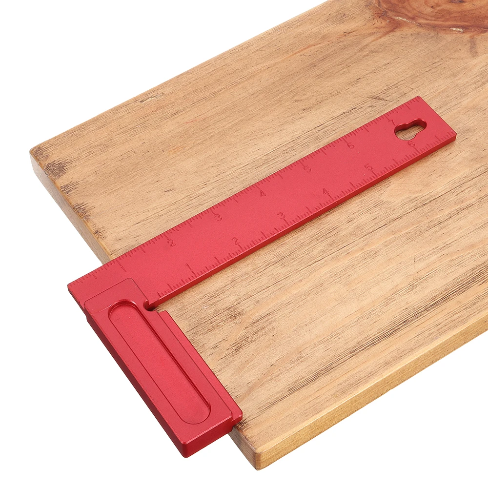 

Aluminum Alloy 200mm Precision Woodworking Square Inch and Metric Machinist Square