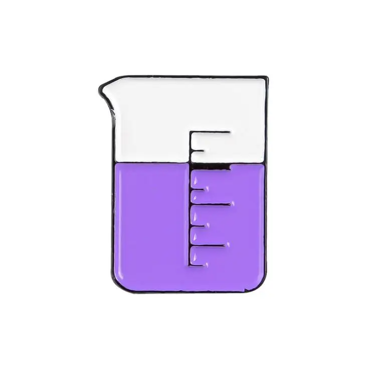 Креативные инструменты Beakers бутылки эмаль брошь значок из сплава джинсовая одежда сумки булавки Цветные Милые ювелирные изделия подарок для детей