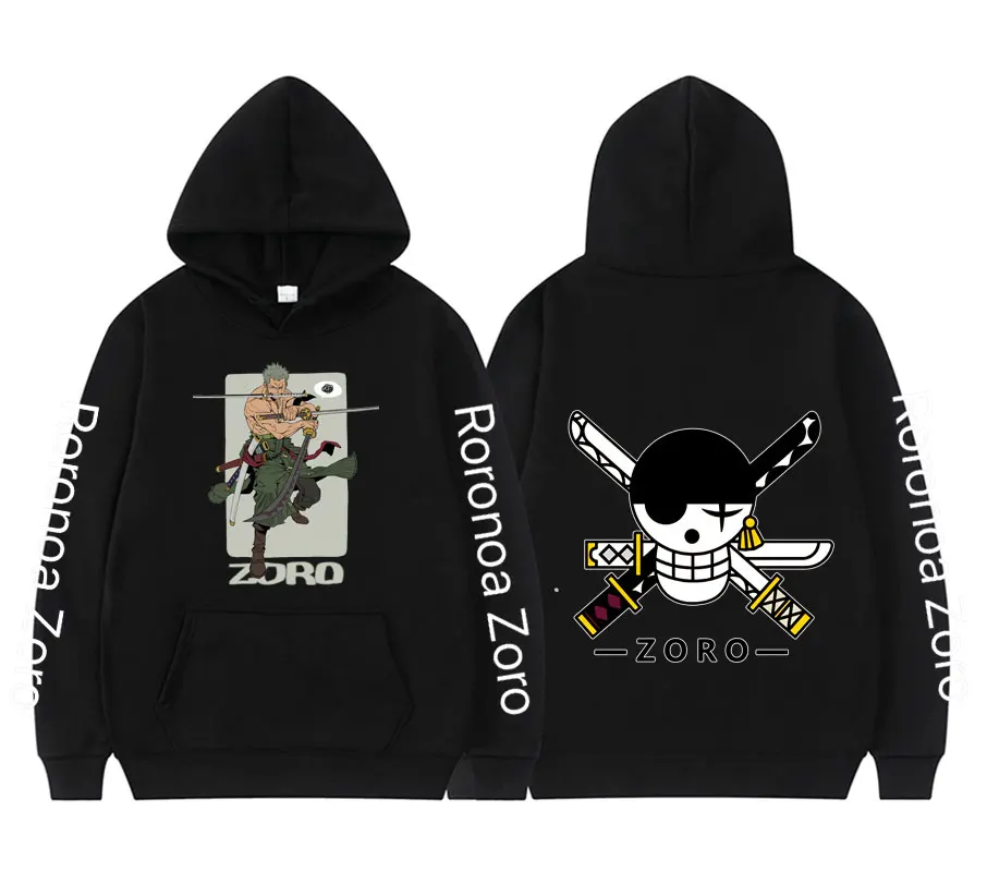 

Japan Anime One Piece Roronoa Roronoa Zoro Print Hoodie Men Women Fashion Personality Hoodies Mens Sweatshirt Tops Man Clothes