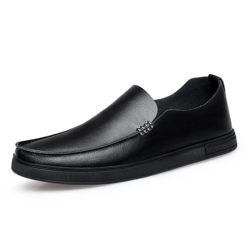 2021 new autumn and winter joker men's breathable shoes men's casual shoes Korean men's shoes trend lazy shoes.