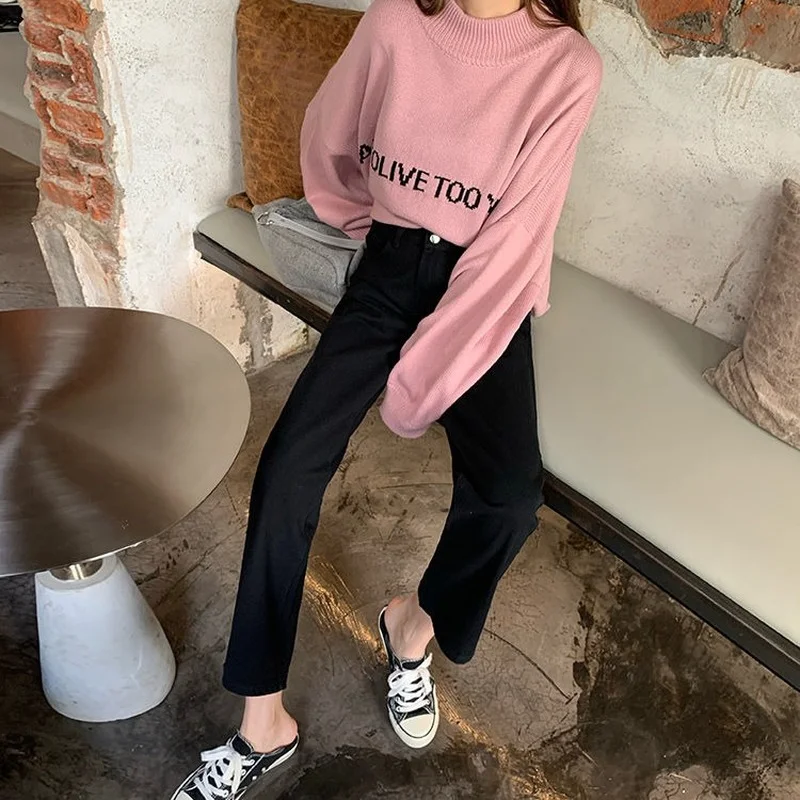 Джинсы женские модные брюки до щиколотки универсальные Популярные для отдыха