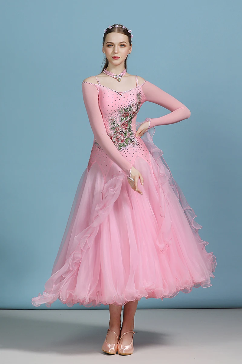 Платье для Бальных соревнований Высококачественная стандартная юбка танцев