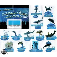 okinawa churaumi aquarium gashapon toys manta ray garden eel dolphin sea turtle manatee shark skull limited action figure toys