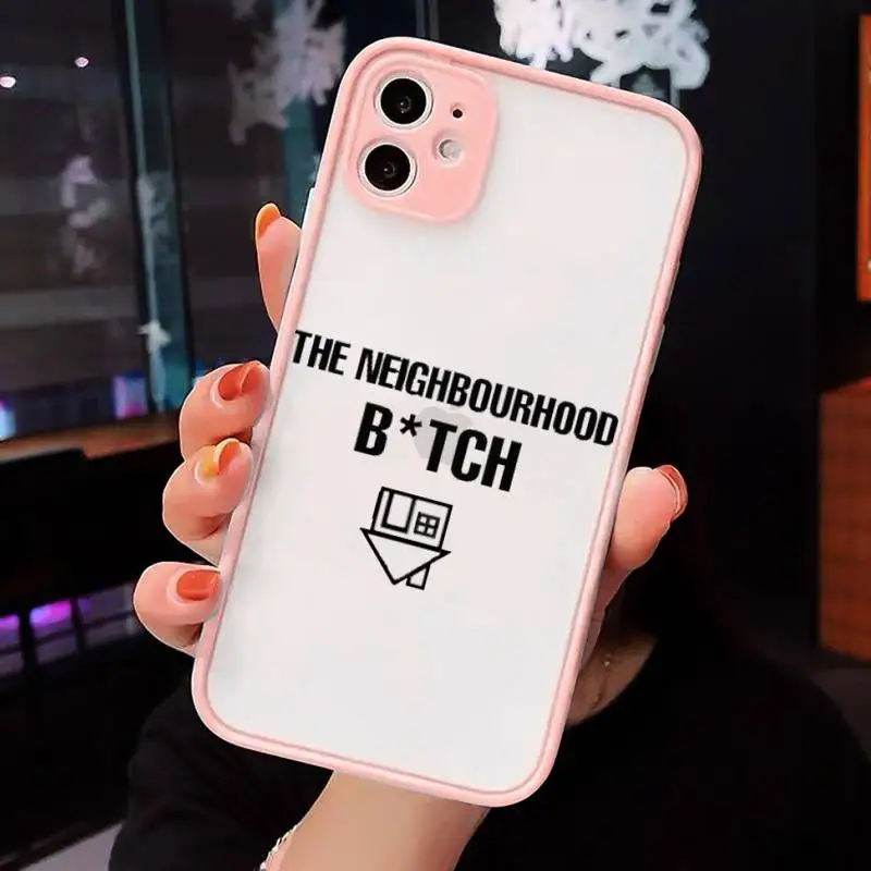 

THE NBHD Phone Cases Matte Transparent for iPhone 7 8 11 12 s mini pro X XS XR MAX Plus cover funda