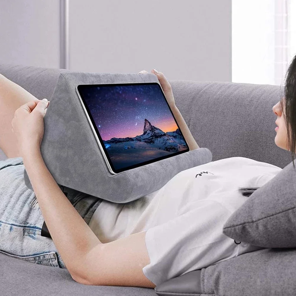 

Sponge Pillow Tablet Stand For iPad Samsung Huawei Lenovo Tablet Holder Phone Support Bed Rest Cushion Tablette Reading Holder