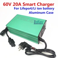 fast smart charger 60v 20a 20s 73v lifepo4 16s 67 2v 17s 71 4v li ion ebike motorcycle golf cart forklift boat lithium battery