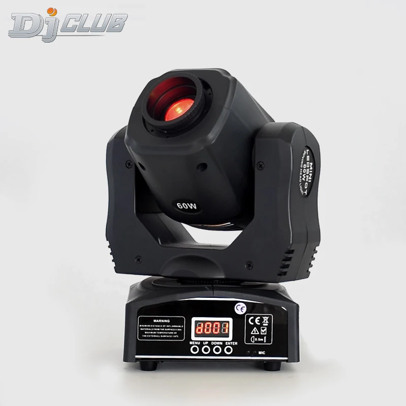 Inno Mini Spot 60W Led движущаяся головная лампа с пластиной Gobos и цветной для вечевечерние