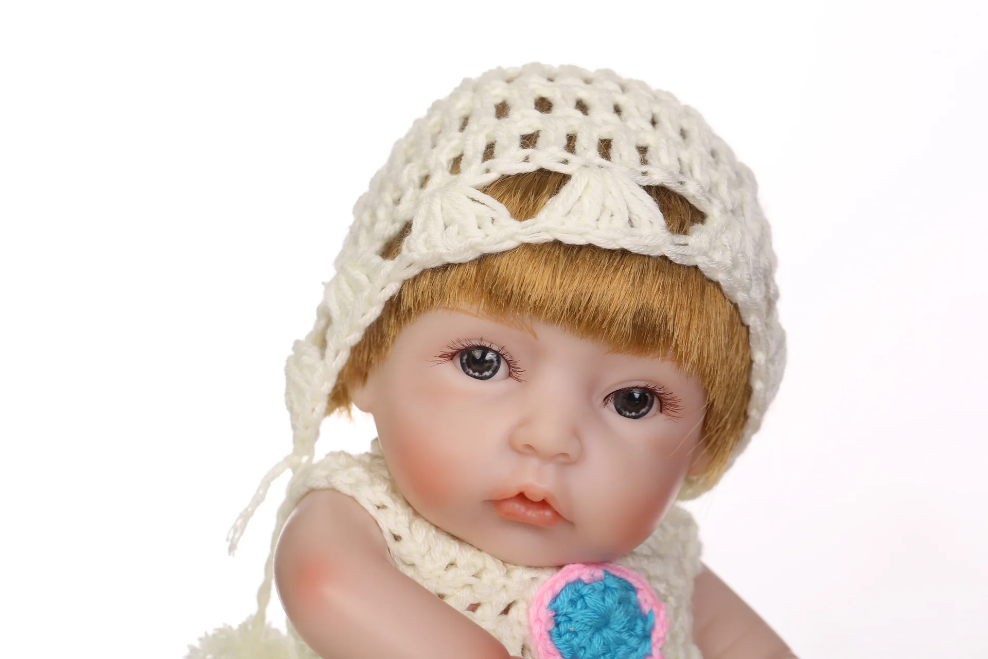 Все Силиконовые Куклы Детские 27 см 11 дюймов NPK куклы Bebe Reborn девочка реалистичные