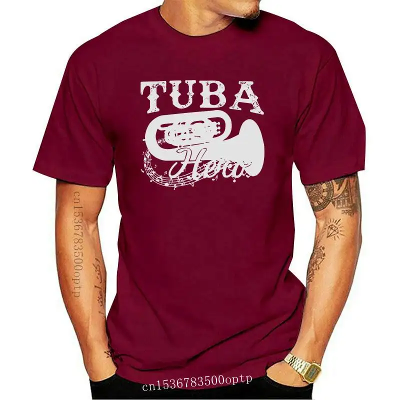 

New Men tshirt Tuba Hero Shirt T-Shirt cool Printed T-Shirt tees top