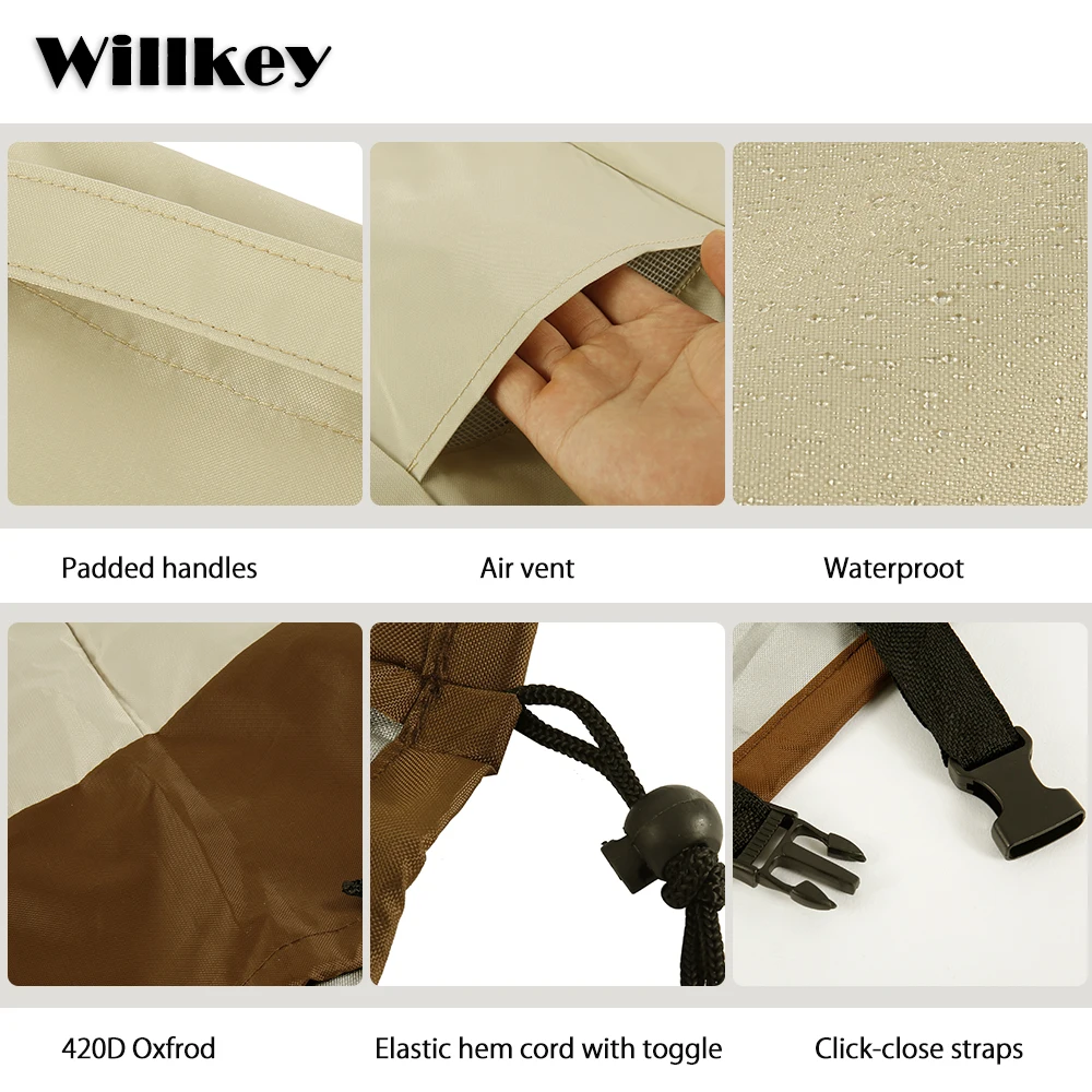 Патио мебель крышка Открытый Двор садовый стул диван водонепроницаемый