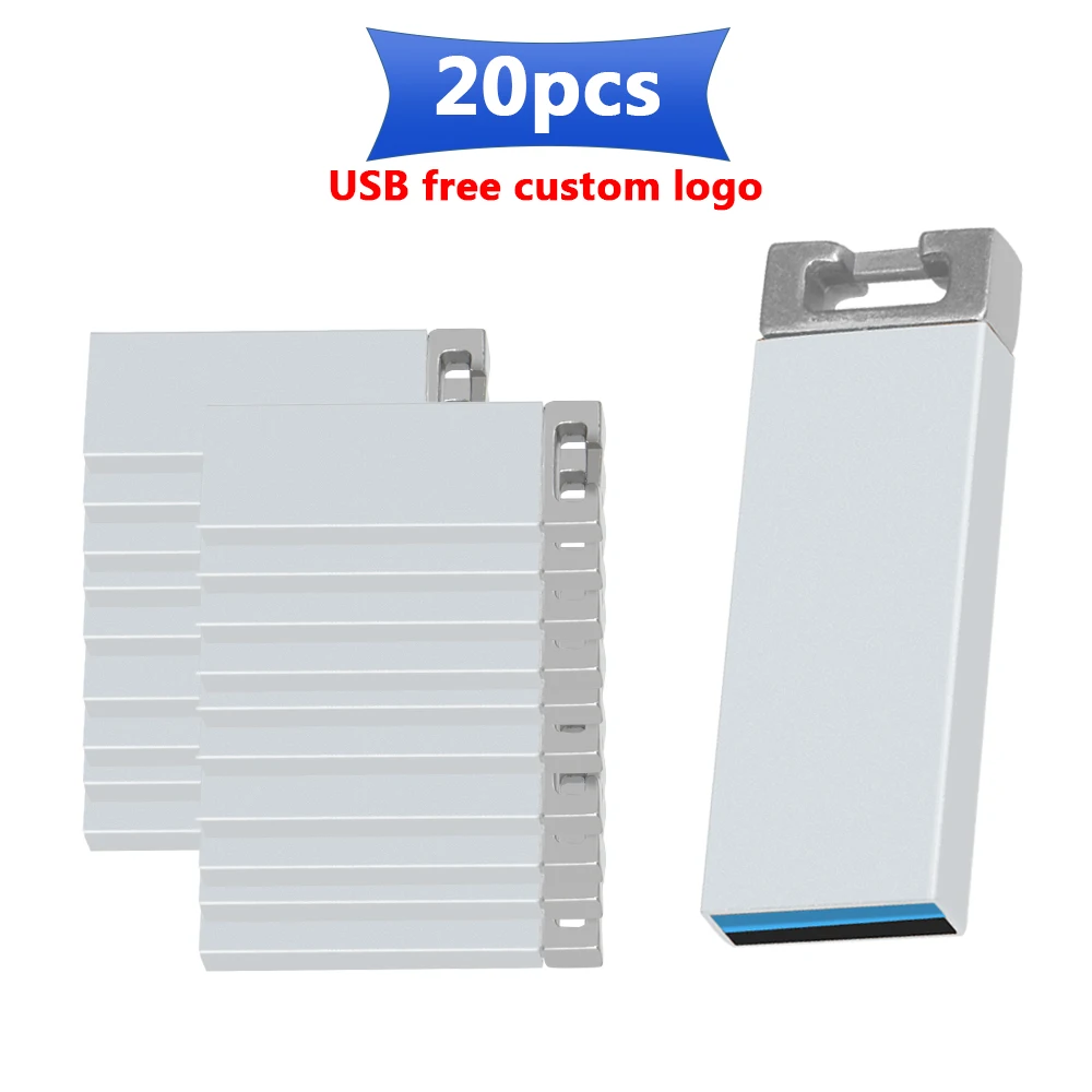 

bulk 20pcs free Personalize logo Flash USB 3.0 Waterproof usb flash drives 4GB 8GB 16GB 32GB 64GB flash Pen drive High speed