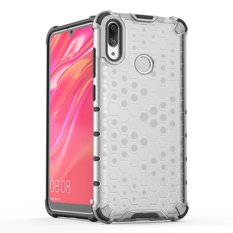 Гибридный чехол из ТПУ+ ПК для huawei Nova 5 Pro P30 Lite mate 20 Honor 20 V20 8X Y7 Prime Y9 Y6 Чехол сотовый прозрачный чехол