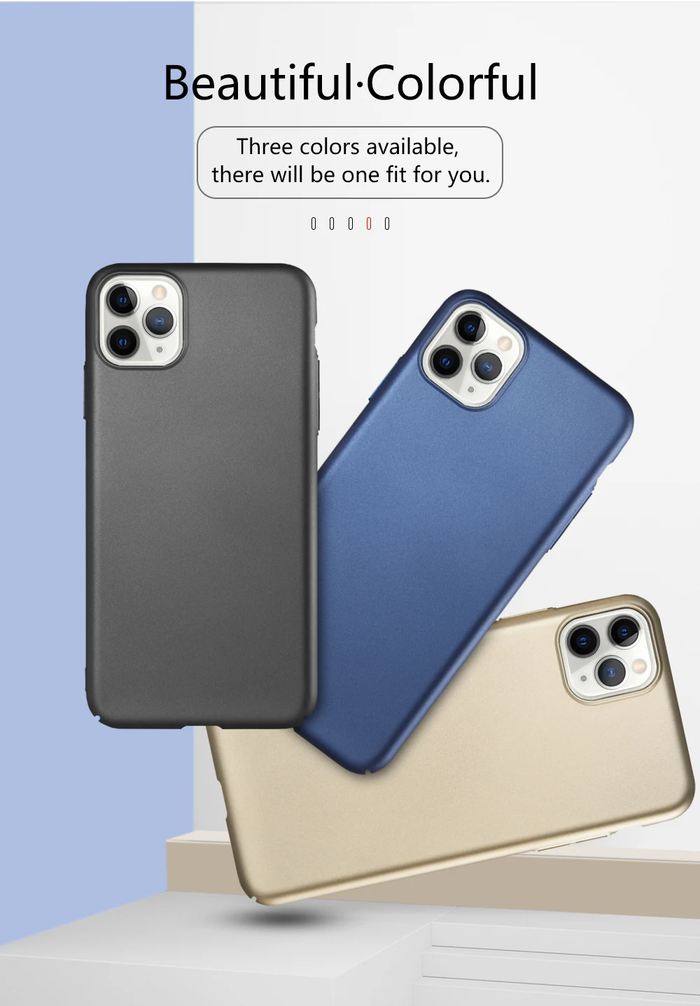Для iPhone 11 Pro Max чехол 5,8/6,1/6,5 дюймов оригинальные lenuo Жесткий PC матовый чехол Защитный чехол для телефона чехол для iPhone11 Pro задняя крышка