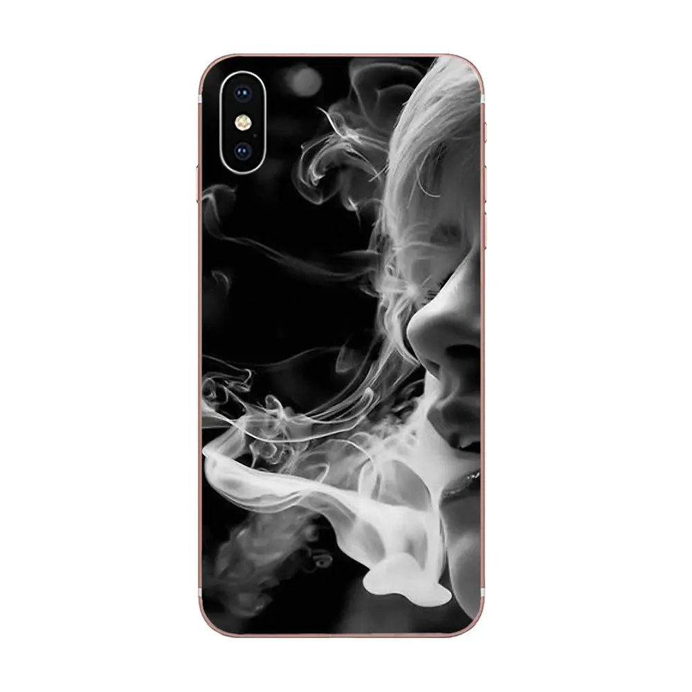 Траву курить сексуальные девушки мягкий чехол из ТПУ с художественным принтом