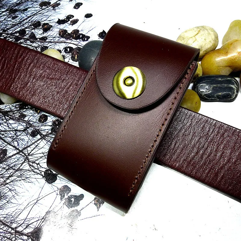 Держатель для автомобильных ключей blongk из натуральной кожи Два в одном + чехол