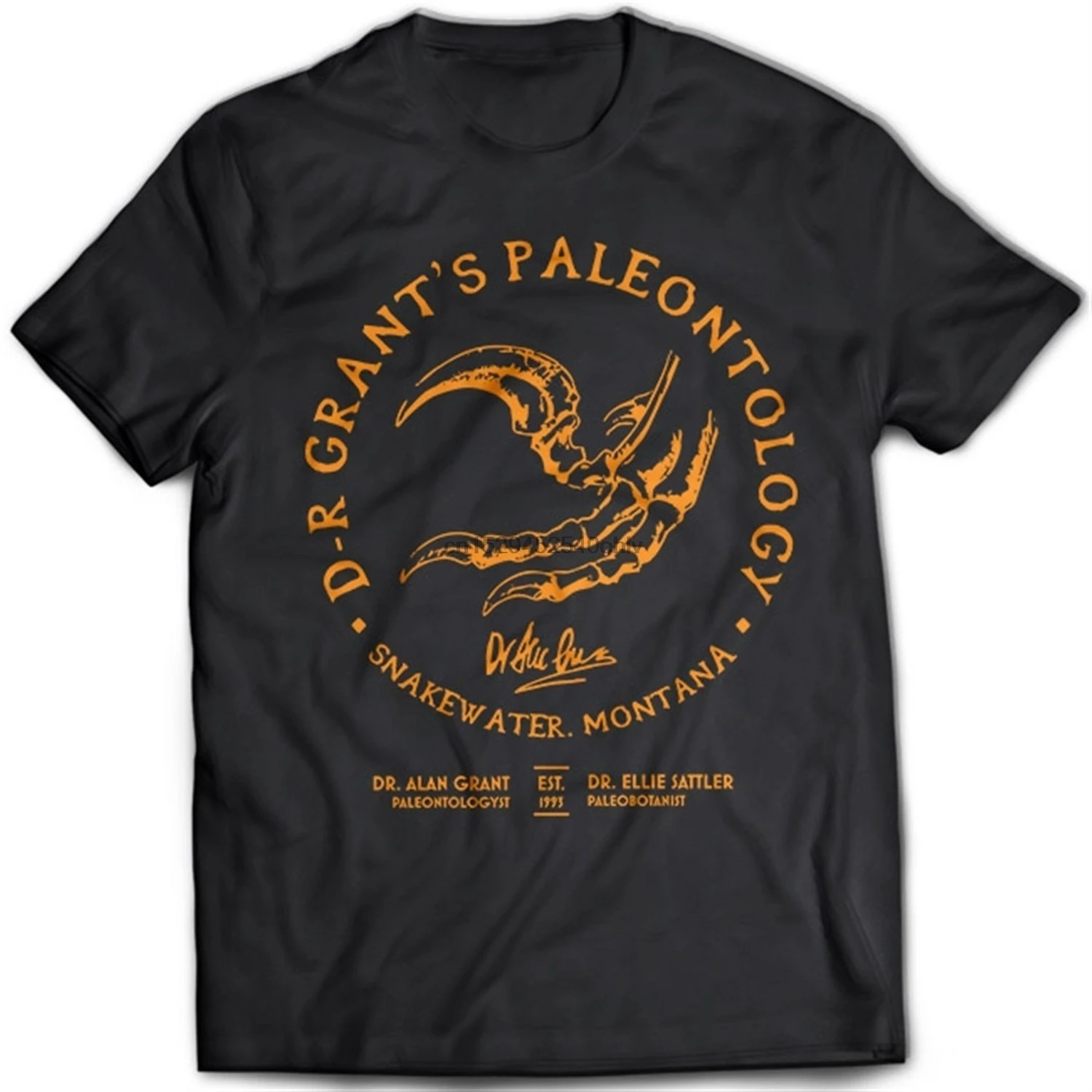 

Dr. Grant's Paleontology Mens T-Shirt In-Gen Isla Nublar Expedition Team Research Institute World Dinosaurs