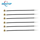 10 шт. открытый конец IPEX провод IPX uFLu.FLIPEX1 IPEX 1 штекер разъем Wi-Fi антенна RG113 1,13 мм отрезок провода расширения кабель Шнур